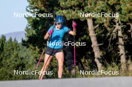 02.09.2024, Font-Romeu, France (FRA): Elvira Oeberg (SWE) - Biathlon summer training, Font-Romeu (FRA). www.nordicfocus.com. © Authamayou/NordicFocus. Every downloaded picture is fee-liable.