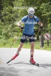 18.06.2024, Correncon-en-Vercors, France (FRA): Emilien Jacquelin (FRA) - Biathlon summer training, Correncon-en-Vercors (FRA). www.nordicfocus.com. © Joly/NordicFocus. Every downloaded picture is fee-liable.