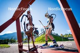 28.06.2024, Lavaze, Italy (ITA): Juni Arnekleiv (NOR) - Biathlon summer training, Lavaze (ITA). www.nordicfocus.com. © Barbieri/NordicFocus. Every downloaded picture is fee-liable.