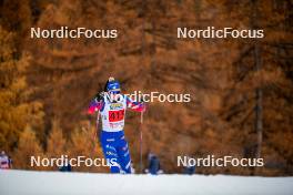 07.11.2024, Bessans, France (FRA): Chloe Bened (FRA) - Biathlon summer training, Bessans (FRA). www.nordicfocus.com. © Authamayou/NordicFocus. Every downloaded picture is fee-liable.