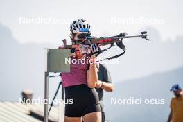 31.07.2024, Lavaze, Italy (ITA): Anna Andexer (AUT) - Biathlon summer training, Lavaze (ITA). www.nordicfocus.com. © Barbieri/NordicFocus. Every downloaded picture is fee-liable.