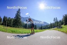 06.08.2024, Lenzerheide, Switzerland (SUI): Dajan Danuser (SUI) - Biathlon summer training, Lenzerheide (SUI). www.nordicfocus.com. © Manzoni/NordicFocus. Every downloaded picture is fee-liable.