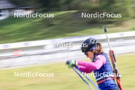 16.09.2024, Lenzerheide, Switzerland (SUI): Gilonne Guigonnat (FRA) - Biathlon summer training, Lenzerheide (SUI). www.nordicfocus.com. © Manzoni/NordicFocus. Every downloaded picture is fee-liable.