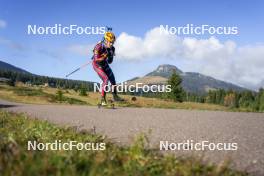 22.10.2024, Lavaze, Italy (ITA): Johannes Thingnes Boe (NOR) - Biathlon summer training, Lavaze (ITA). www.nordicfocus.com. © Vanzetta/NordicFocus. Every downloaded picture is fee-liable.