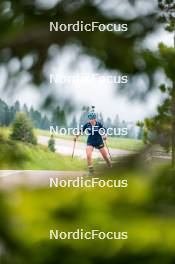 15.06.2024, Lavaze, Italy (ITA): Sara Andersson (SWE) - Biathlon summer training, Lavaze (ITA). www.nordicfocus.com. © Barbieri/NordicFocus. Every downloaded picture is fee-liable.