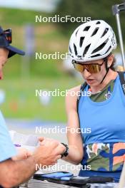 15.07.2024, Lenzerheide, Switzerland (SUI): Deedra Irwin (USA) - Biathlon summer training, Lenzerheide (SUI). www.nordicfocus.com. © Manzoni/NordicFocus. Every downloaded picture is fee-liable.