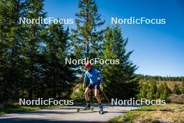 29.09.2024, Lavaze, Italy (ITA): Lisa Vittozzi (ITA) - Biathlon summer training, Lavaze (ITA). www.nordicfocus.com. © Barbieri/NordicFocus. Every downloaded picture is fee-liable.