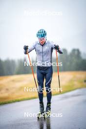 27.09.2024, Lavaze, Italy (ITA): Lukas Hofer (ITA) - Biathlon summer training, Lavaze (ITA). www.nordicfocus.com. © Barbieri/NordicFocus. Every downloaded picture is fee-liable.