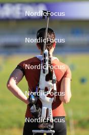 06.08.2024, Lenzerheide, Switzerland (SUI): Aita Gasparin (SUI) - Biathlon summer training, Lenzerheide (SUI). www.nordicfocus.com. © Manzoni/NordicFocus. Every downloaded picture is fee-liable.