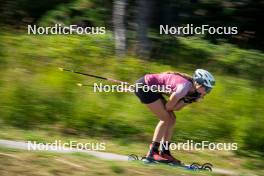 31.07.2024, Lavaze, Italy (ITA): Tamara Steiner (AUT) - Biathlon summer training, Lavaze (ITA). www.nordicfocus.com. © Barbieri/NordicFocus. Every downloaded picture is fee-liable.