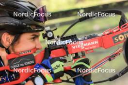 12.06.2024, Premanon, France (FRA): Gilonne Guigonnat (FRA) - Biathlon summer training, Premanon (FRA). www.nordicfocus.com. © Manzoni/NordicFocus. Every downloaded picture is fee-liable.