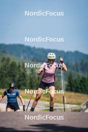 31.07.2024, Lavaze, Italy (ITA): Tamara Steiner (AUT) - Biathlon summer training, Lavaze (ITA). www.nordicfocus.com. © Barbieri/NordicFocus. Every downloaded picture is fee-liable.