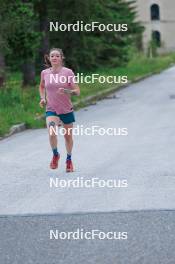 11.06.2024, Premanon, France (FRA): Lou Jeanmonnot (FRA) - Biathlon summer training, Premanon (FRA). www.nordicfocus.com. © Manzoni/NordicFocus. Every downloaded picture is fee-liable.