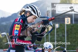 22.10.2024, Lavaze, Italy (ITA): Ida Lien (NOR) - Biathlon summer training, Lavaze (ITA). www.nordicfocus.com. © Vanzetta/NordicFocus. Every downloaded picture is fee-liable.