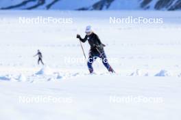 14.10.2024, Ramsau am Dachstein, Austria (AUT): Jeanne Richard (FRA) - Biathlon summer training, Dachsteinglacier, Ramsau am Dachstein (AUT). www.nordicfocus.com. © Manzoni/NordicFocus. Every downloaded picture is fee-liable.