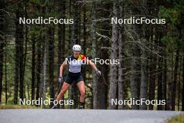 20.09.2024, Font-Romeu, France (FRA): Maya Cloetens (BEL) - Biathlon summer training, Font-Romeu (FRA). www.nordicfocus.com. © Authamayou/NordicFocus. Every downloaded picture is fee-liable.