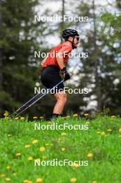 20.05.2024, Lenzerheide, Switzerland (SUI): Joscha Burkhalter (SUI) - Biathlon summer training, Lenzerheide (SUI). www.nordicfocus.com. © Manzoni/NordicFocus. Every downloaded picture is fee-liable.