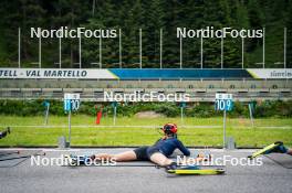 17.07.2024, Martell, Italy (ITA): Lisa Vittozzi (ITA) - Biathlon summer training, Martell (ITA). www.nordicfocus.com. © Barbieri/NordicFocus. Every downloaded picture is fee-liable.