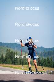 31.07.2024, Lavaze, Italy (ITA): Anna Gandler (AUT) - Biathlon summer training, Lavaze (ITA). www.nordicfocus.com. © Barbieri/NordicFocus. Every downloaded picture is fee-liable.