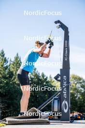 05.09.2024, Font-Romeu, France (FRA): Hanna Oeberg (SWE) - Biathlon summer training, Font-Romeu (FRA). www.nordicfocus.com. © Authamayou/NordicFocus. Every downloaded picture is fee-liable.