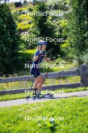 31.07.2024, Lavaze, Italy (ITA): Anna Gandler (AUT) - Biathlon summer training, Lavaze (ITA). www.nordicfocus.com. © Barbieri/NordicFocus. Every downloaded picture is fee-liable.