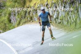 27.08.2024, Martell, Italy (ITA): Bionaz Didier (ITA) - Biathlon summer training, Martell (ITA). www.nordicfocus.com. © Vanzetta/NordicFocus. Every downloaded picture is fee-liable.