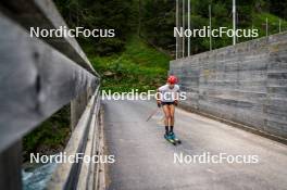 17.07.2024, Martell, Italy (ITA): Lisa Vittozzi (ITA) - Biathlon summer training, Martell (ITA). www.nordicfocus.com. © Barbieri/NordicFocus. Every downloaded picture is fee-liable.