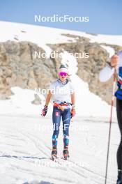 19.06.2024, Tignes, France (FRA): Camille Coupe (FRA) - Biathlon summer training, Tignes (FRA). www.nordicfocus.com. © Authamayou/NordicFocus. Every downloaded picture is fee-liable.