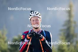 22.10.2024, Lavaze, Italy (ITA): Endre Stroemsheim (NOR) - Biathlon summer training, Lavaze (ITA). www.nordicfocus.com. © Vanzetta/NordicFocus. Every downloaded picture is fee-liable.