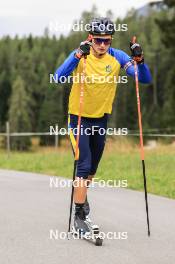 05.09.2024, Lenzerheide, Switzerland (SUI): Vitalii Mandzyn (UKR) - Biathlon summer training, Lenzerheide (SUI). www.nordicfocus.com. © Manzoni/NordicFocus. Every downloaded picture is fee-liable.