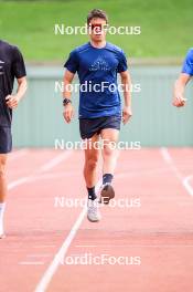 03.07.2024, Saint-Claude, France (FRA): Oscar Lombardot (FRA) - Biathlon summer training, Premanon (FRA). www.nordicfocus.com. © Manzoni/NordicFocus. Every downloaded picture is fee-liable.