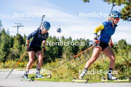 05.09.2024, Font-Romeu, France (FRA): Sara Andersson (SWE) - Biathlon summer training, Font-Romeu (FRA). www.nordicfocus.com. © Authamayou/NordicFocus. Every downloaded picture is fee-liable.