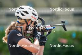 17.07.2024, Martell, Italy (ITA): Michela Carrara (ITA) - Biathlon summer training, Martell (ITA). www.nordicfocus.com. © Barbieri/NordicFocus. Every downloaded picture is fee-liable.