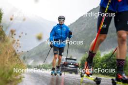 26.08.2024, Martell, Italy (ITA): Elia Zeni (ITA) - Biathlon summer training, Martell (ITA). www.nordicfocus.com. © Vanzetta/NordicFocus. Every downloaded picture is fee-liable.