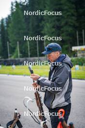 17.07.2024, Martell, Italy (ITA): Jonne Kahkonen (FIN) - Biathlon summer training, Martell (ITA). www.nordicfocus.com. © Barbieri/NordicFocus. Every downloaded picture is fee-liable.