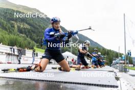 26.08.2024, Martell, Italy (ITA): Dorothea Wierer of Italy - Biathlon summer training, Martell (ITA). www.nordicfocus.com. © Vanzetta/NordicFocus. Every downloaded picture is fee-liable.