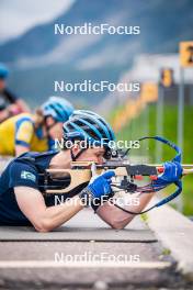 15.06.2024, Lavaze, Italy (ITA): Martin Ponsiluoma (SWE) - Biathlon summer training, Lavaze (ITA). www.nordicfocus.com. © Barbieri/NordicFocus. Every downloaded picture is fee-liable.