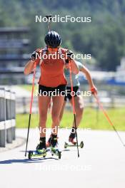 06.08.2024, Lenzerheide, Switzerland (SUI): Aita Gasparin (SUI) - Biathlon summer training, Lenzerheide (SUI). www.nordicfocus.com. © Manzoni/NordicFocus. Every downloaded picture is fee-liable.