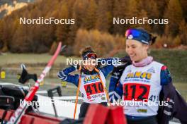 07.11.2024, Bessans, France (FRA): Fany Bertrand (FRA) - Biathlon summer training, Bessans (FRA). www.nordicfocus.com. © Authamayou/NordicFocus. Every downloaded picture is fee-liable.