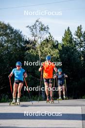 02.09.2024, Font-Romeu, France (FRA): Anton Ivarsson (SWE) - Biathlon summer training, Font-Romeu (FRA). www.nordicfocus.com. © Authamayou/NordicFocus. Every downloaded picture is fee-liable.