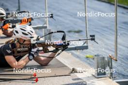 17.07.2024, Martell, Italy (ITA): Michela Carrara (ITA) - Biathlon summer training, Martell (ITA). www.nordicfocus.com. © Barbieri/NordicFocus. Every downloaded picture is fee-liable.