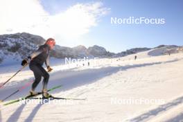 14.10.2024, Ramsau am Dachstein, Austria (AUT): Lena Haecki-Gross (SUI) - Biathlon summer training, Dachsteinglacier, Ramsau am Dachstein (AUT). www.nordicfocus.com. © Manzoni/NordicFocus. Every downloaded picture is fee-liable.