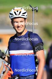 15.07.2024, Lenzerheide, Switzerland (SUI): Vincent Bonacci (USA) - Biathlon summer training, Lenzerheide (SUI). www.nordicfocus.com. © Manzoni/NordicFocus. Every downloaded picture is fee-liable.