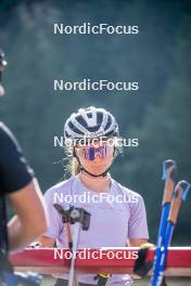 28.08.2024, Bessans, France (FRA): Jeanne Richard (FRA) - Biathlon summer training, Bessans (FRA). www.nordicfocus.com. © Authamayou/NordicFocus. Every downloaded picture is fee-liable.