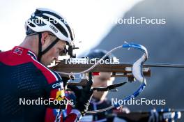 22.10.2024, Lavaze, Italy (ITA): Tarjei Boe (NOR) - Biathlon summer training, Lavaze (ITA). www.nordicfocus.com. © Vanzetta/NordicFocus. Every downloaded picture is fee-liable.