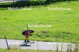 15.07.2024, Lenzerheide, Switzerland (SUI): Grace Castonguay (USA) - Biathlon summer training, Lenzerheide (SUI). www.nordicfocus.com. © Manzoni/NordicFocus. Every downloaded picture is fee-liable.