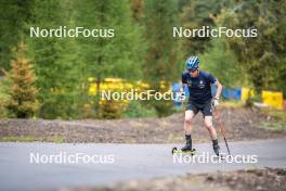 26.08.2024, Martell, Italy (ITA): Lukas Hofer (ITA) - Biathlon summer training, Martell (ITA). www.nordicfocus.com. © Vanzetta/NordicFocus. Every downloaded picture is fee-liable.