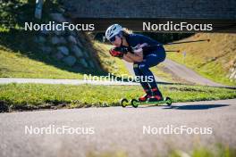 29.09.2024, Lavaze, Italy (ITA): Michela Carrara (ITA) - Biathlon summer training, Lavaze (ITA). www.nordicfocus.com. © Barbieri/NordicFocus. Every downloaded picture is fee-liable.