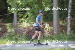 18.06.2024, Correncon-en-Vercors, France (FRA): Quentin Fillon Maillet (FRA) - Biathlon summer training, Correncon-en-Vercors (FRA). www.nordicfocus.com. © Joly/NordicFocus. Every downloaded picture is fee-liable.