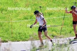 06.08.2024, Lenzerheide, Switzerland (SUI): Lisa Theresa Hauser (AUT) - Biathlon summer training, Lenzerheide (SUI). www.nordicfocus.com. © Manzoni/NordicFocus. Every downloaded picture is fee-liable.